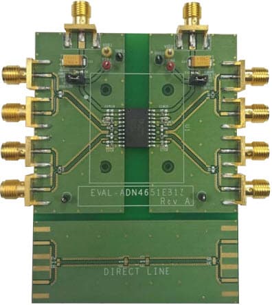 EVAL-ADN4651EB1Z, Evaluation Board Evaluating the ADN4651 5kV RMS, 600 Mbps LVDS Isolator