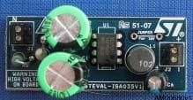 STEVAL-ISA035V1, Non-isolated offline power supply Demonstration Board based on the VIPER22A-E