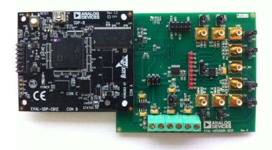 EVAL-AD5592R-1SDZ, Evaluation Board for Evaluating the AD5592R-1, 8-Ch, 12-Bit Configurable ADC/DAC/GPIO with On-Chip Reference