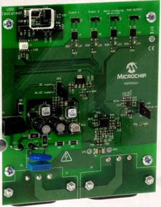 ADM00667, Demonstration Board for MCP39F511 Power Monitor