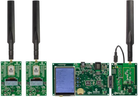 DV164140-1, LoRa Technology Gateway Evaluation Kit - 868 MHz