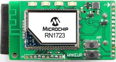 RN-1723-EK, Evaluation Kit based on RN1723 2.4 GHz IEEE 802.11 Wireless LAN Module