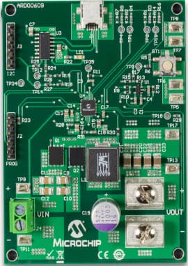 ARD00609, MCP19111 PMBUs Protocol-Enabled Point-of-Load (POL) Converter Reference Design