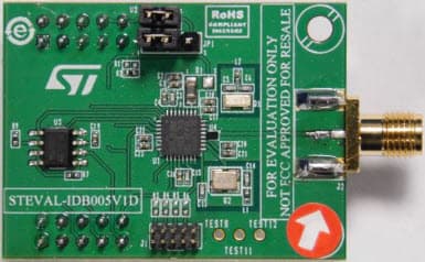 STEVAL-IDB005V1D, RF Daughter Board Platform based on BlueNRG-MS Bluetooth