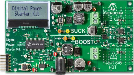 DM330017-2, Buck-Boost MPLAB Starter Kit for Digital Power based on dsPIC33 MCU