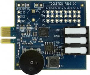 TOOLSTICK502DC, ToolStick-F502DC Evaluation Platform based on C8051F502 8051 MCU Daughter Cards