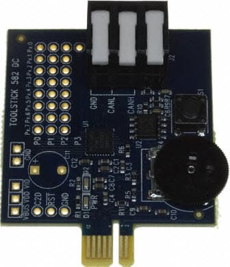 TOOLSTICK582DC, ToolStick-F582DC Evaluation Platform based on C8051F582 8051 MCU Daughter Cards