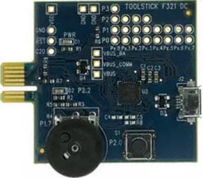 TOOLSTICK321DC, ToolStick-F321DC Evaluation Platform based on C8051F321 8051 MCU Daughter Cards