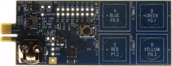 TOOLSTICK588PP, (ToolStick-CapTouchSenseDC) Daughter Card Kit based on the C8051F931 8051 MCU