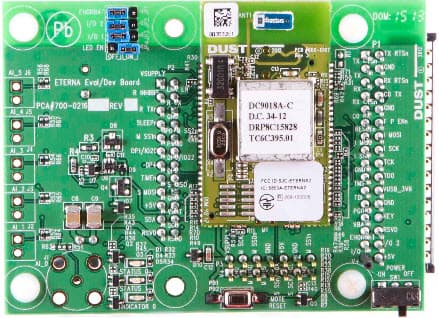 DC9018A-C, SmartMesh WirelessHART RF Certified Development Board + Chip Antenna