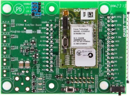 DC9018B-C, SmartMesh WirelessHART RF Certified Development Board + MMCX Antenna Connector