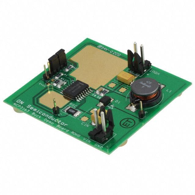 NCP3163BUCKGEVB, 5V/3A DC-DC Converter Evaluation Board