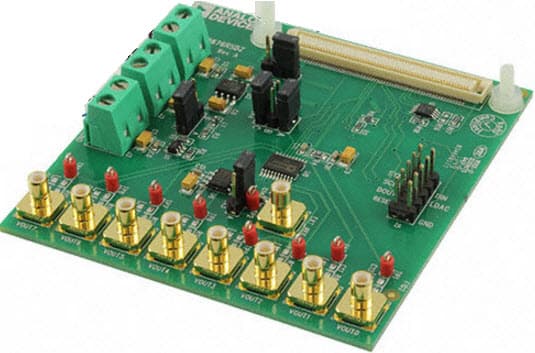 EVAL-AD5676SDZ, Evaluation Board for Evaluating the AD5676 Octal, 16-Bit nanoDAC+