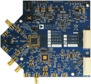 AD6643-200EBZ, Evaluation Board for Evaluating the AD6643 Analog to Digital Converter