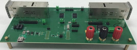 TIDA-00427, 2-port 100GbE/40GbE/10GbE QSFP28 Signal Conditioner Reference Design