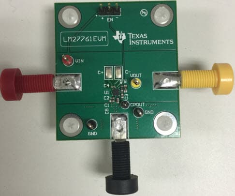 LM27761EVM, Evaluation Module for LM27761 Regulated Charge Pump Inverter