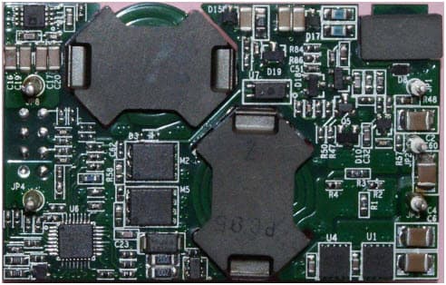 PRD1153, Evaluation Board for ADP1043A Full Bridge Converter @ 12V/25A Out voltage from a 38 to 72VDC input