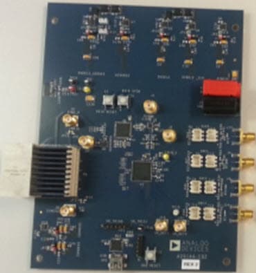 AD9144-EBZ, Evaluation Board for the AD9144 Quad, 16-Bit, 2.8 GSPS, TxDAC+ Digital to Analog Converter