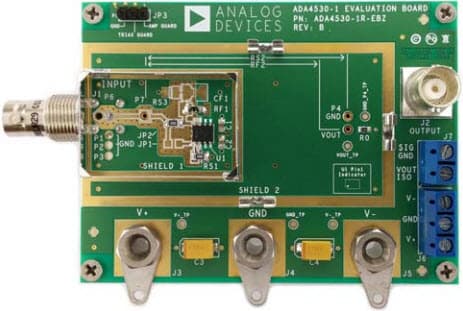 ADA4530-1R-EBZ-TIA, Evaluation Board for the ADA4530-1 8-Lead SOIC Package SP Amplifier