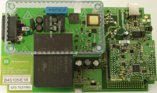 NCN49597ID11GEVK, Evaluation Board for NCN49597 Power Line Carrier Modem with IDIS-frequency filters