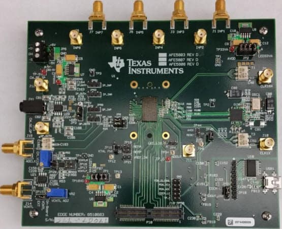 AFE5807EVM, Evaluation Module for AFE5807 AFE General Purpose ADC