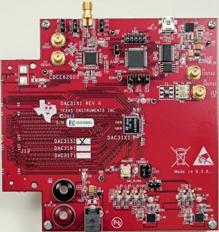 DAC3171EVM, Evaluation Module for DAC3171 single-channel, 14-bit, 500-MSPS Digital-to-Analog Converter