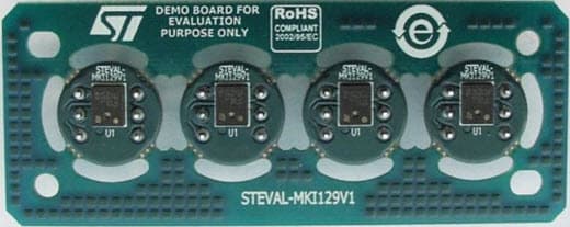 STEVAL-MKI129V1, Microphone Coupon Board based on the MP45DT02 digital MEMS microphone