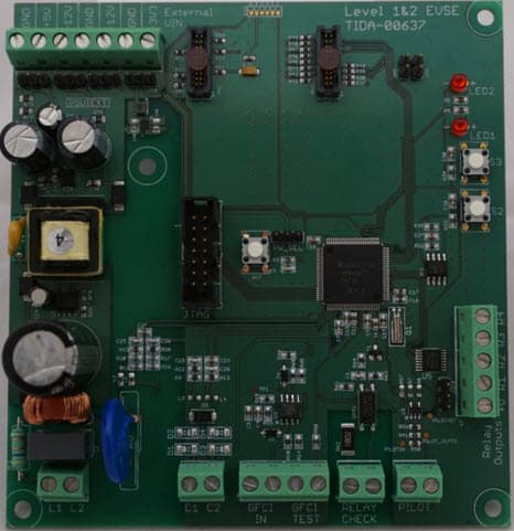 TIDA-00637, Level 1/2 Electric Vehicle Service Equipment Reference Design