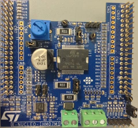 X-NUCLEO-IHM07M1, Expansion Board based on L6230 Three-phase brushless DC motor driver for STM32 Nucleo