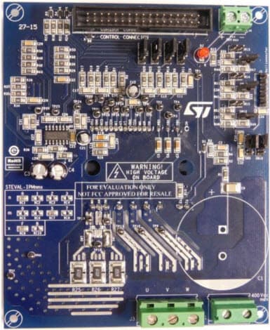 STEVAL-IPM05F, Motor Control Power Board based on the SLLIMM 2nd series module STGIF5CH60TS-L of IGBT IPMs