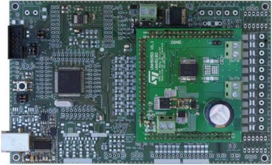 STEVAL-VNH5050A, Evaluation Board based on VNH5050A H-Bridge Motor Driver