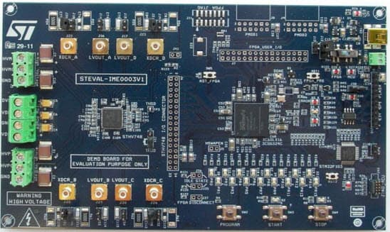 STEVAL-IME003V1, Evaluation Board for STHV748 Ultrasound Pulser IC