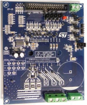 STEVAL-IPM10B, Motor Control Power Board based on the SLLIMM 2nd series module STGIB10CH60TS-L of IGBT IPMs