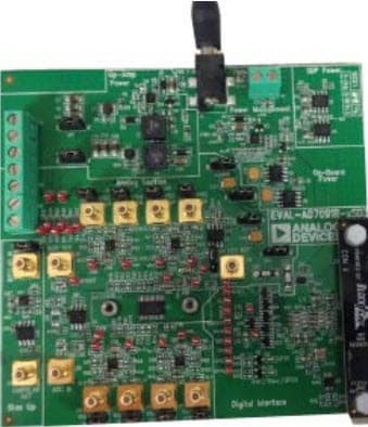 EVAL-AD7091R-4SDZ, Evaluation Board for Evaluating the AD7091R-4 12-Bit ADC Monitor and Control System