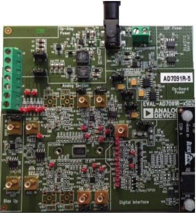 EVAL-AD7091R-5SDZ, Evaluation Board for Evaluating the AD7091R-5 12-Bit ADC Monitor and Control System