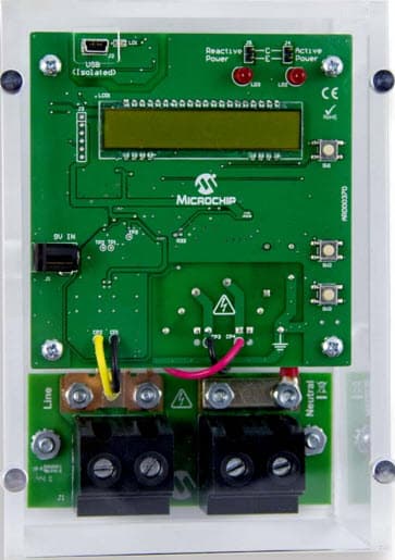 ARD00370, MCP6L2 and PIC18F66J93 Energy Meter Reference Design