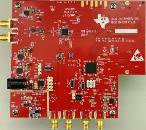 ADC31JB68EVM, Evaluation Module for ADC31JB68 16-bit, 500-Msps, Single-Channel ADC