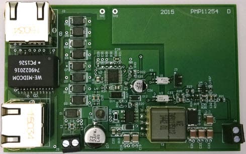 PMP11254, Class 4 PoE Flyback Converter (12V @ 2.125A) Reference Design