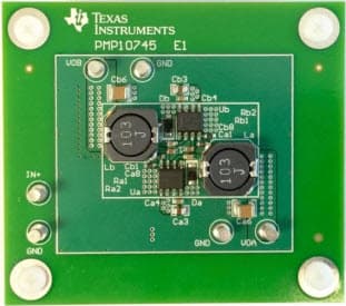 PMP10745, Dual 5V Output USB Charging Reference Design Using Two LMR23630 DC/DC Synchronous Buck Converters