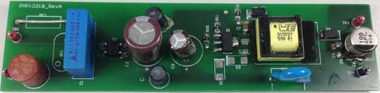 PMP10218, 138 - 264Vin AC, 3.5V/0.12A Primary-Side Regulated Flyback with Bipolar Power Device Reference Design