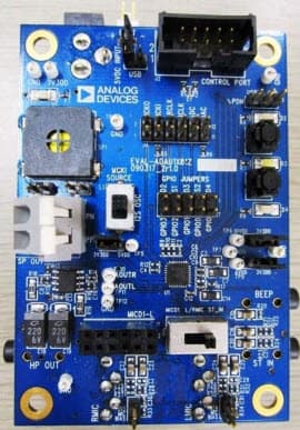 EVAL-ADAU1381Z, Evaluation Board Evaluating the ADAU1781 SigmaDSP Audio Codec