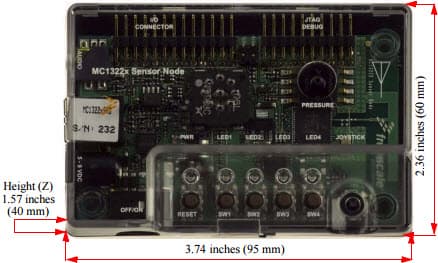 1322xSNRM, 1322x Sensor Node Reference Design based on MC13224 device