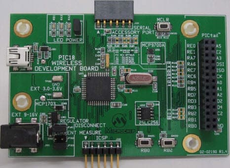 DS70654B, 8-Bit Wireless Development Kit Using PIC18F46J50 MCU