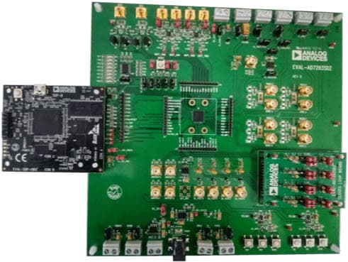 EVAL-AD7293SDZ, Evaluation Board for Evaluating the AD7293 12-bit Power Amplifier Current Controller with ADC, DACs, Temperature and Current Sensors