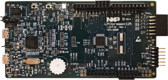 OM13080, LPCXpresso 1125 Development Board for ARM Cortex-M family of MCUs