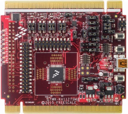 TWR-KV11Z75M, Tower System Module for the MKV11Z128 Kinetis KV1x 64 KB and 128 KB Family MCUs