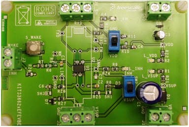 KIT33662JEFEVBE, Evaluation Kit for MC33662J CAN, LIN2.1/SAEJ2602-2, LIN Phy