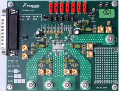 KIT09XS3400EVBE, Evaluation Board features the MC09XS3400 Quad High Side Switch