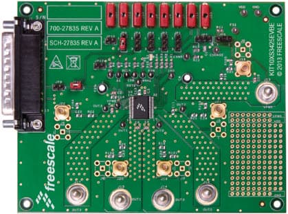 KIT10XS3425EVBE, Evaluation Board Featuring the MC10XS3425 Quad High Side Switch