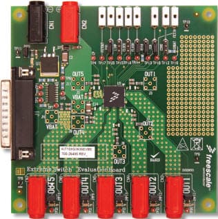 KIT10XS3535EVBE, Evaluation Board Featuring the MC10XS3535 Front Corner Light Switch